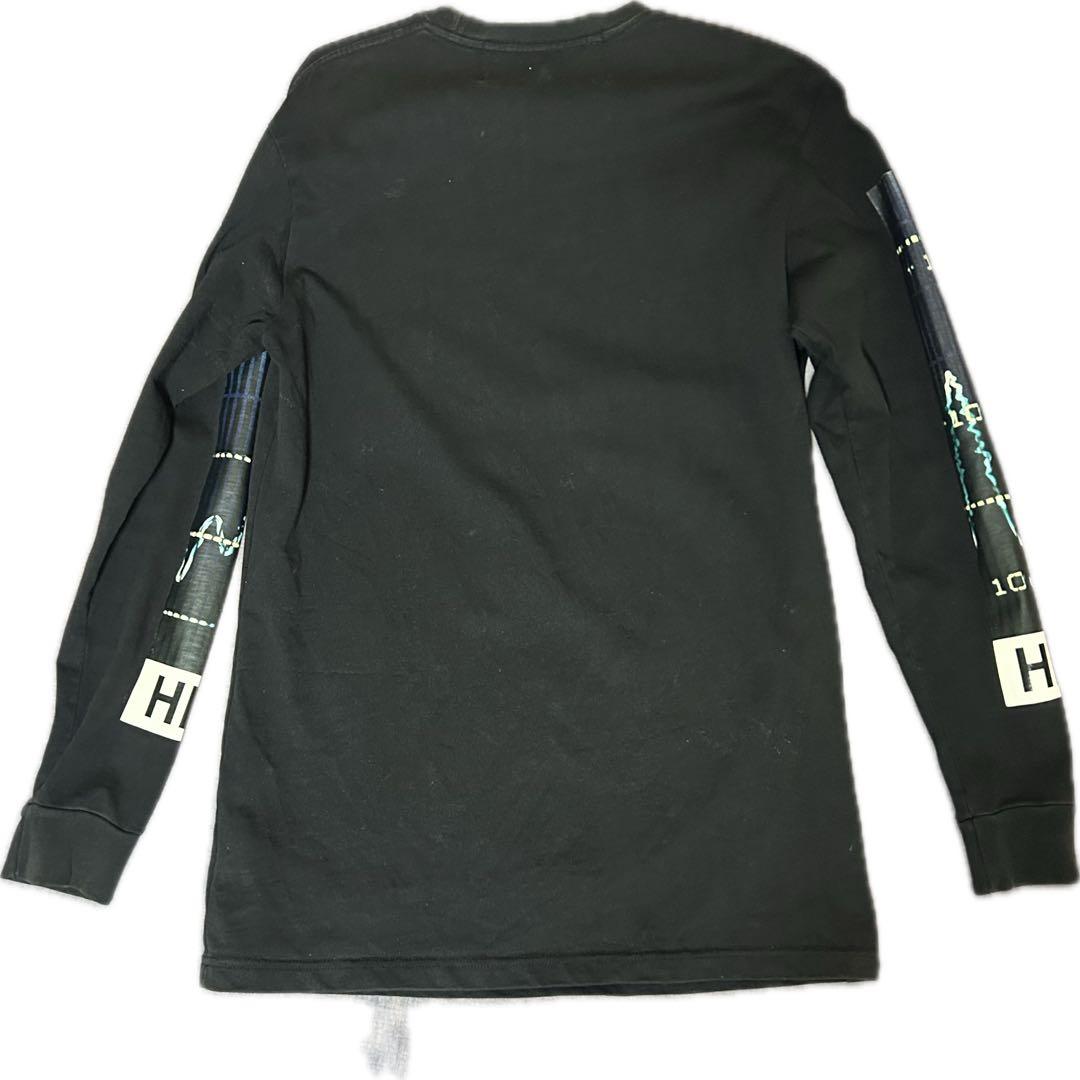 レア　HOOD BY AIR ロンT HBA 黒　カットソー 本物