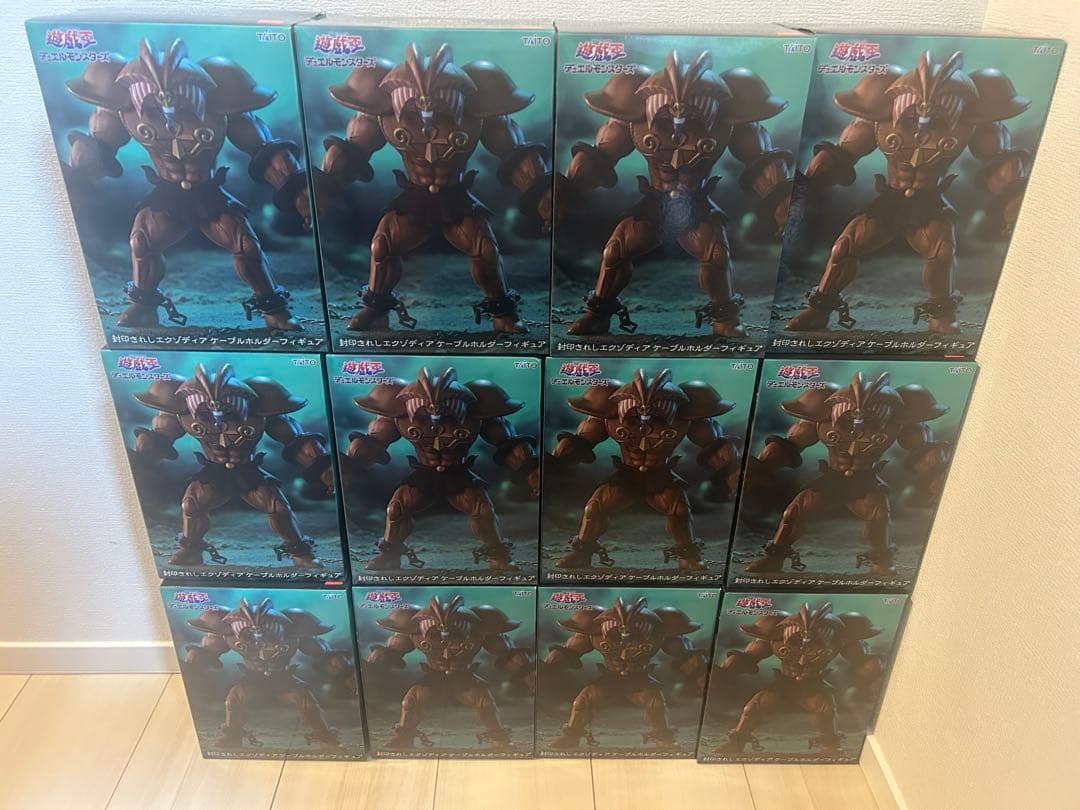 遊戯王　デュエルモンスターズ　封印されしエクゾディア　フィギュア　12個