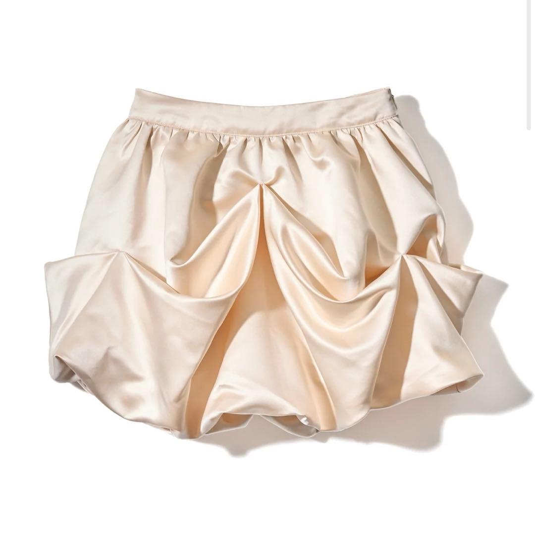 【完売品/即購入大歓迎】NOTRE emor drape mini skirt