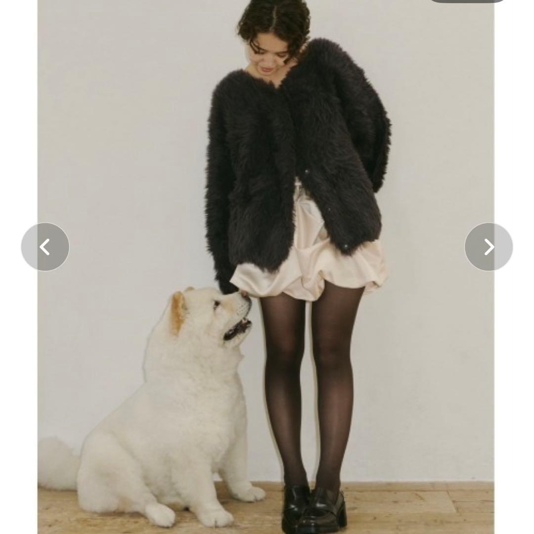 【完売品/即購入大歓迎】NOTRE emor drape mini skirt