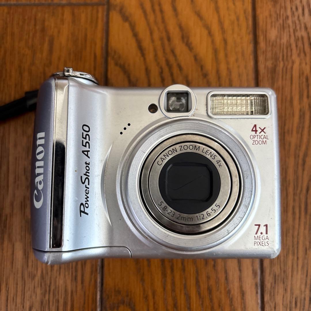 Canon PowerShot A550 コンパクトデジタルカメラ　動作確認済み