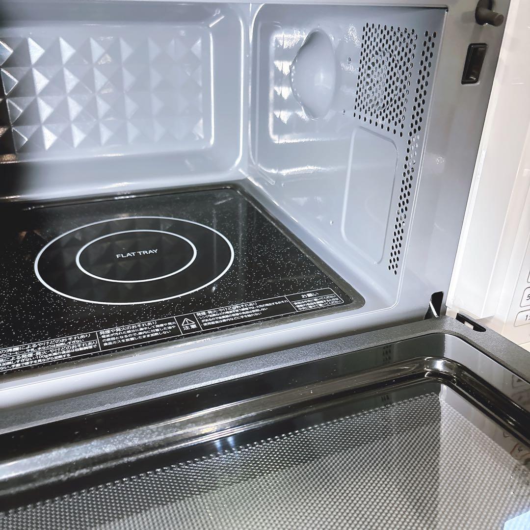 6東芝2023年製 ハイパワー電子レンジ フラットすぐ温まる！