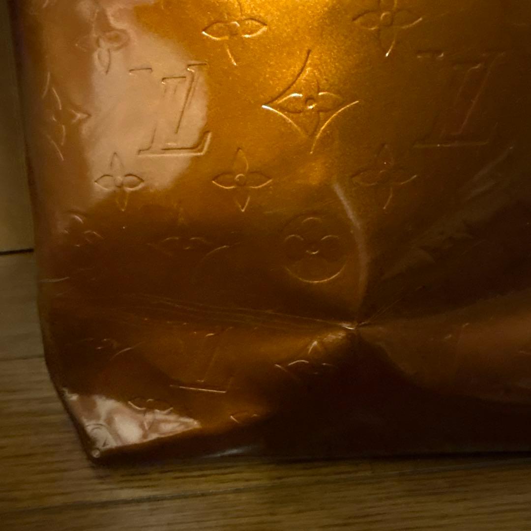 ⭐︎お値下げ⭐︎Louis Vuitton ヴェルニ　ゴールドバッグ