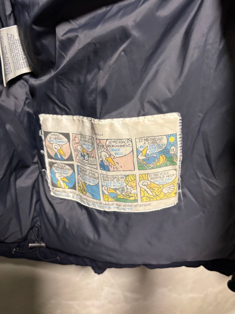 MONCLER ネイビー モンジュネーブル　サイズ1