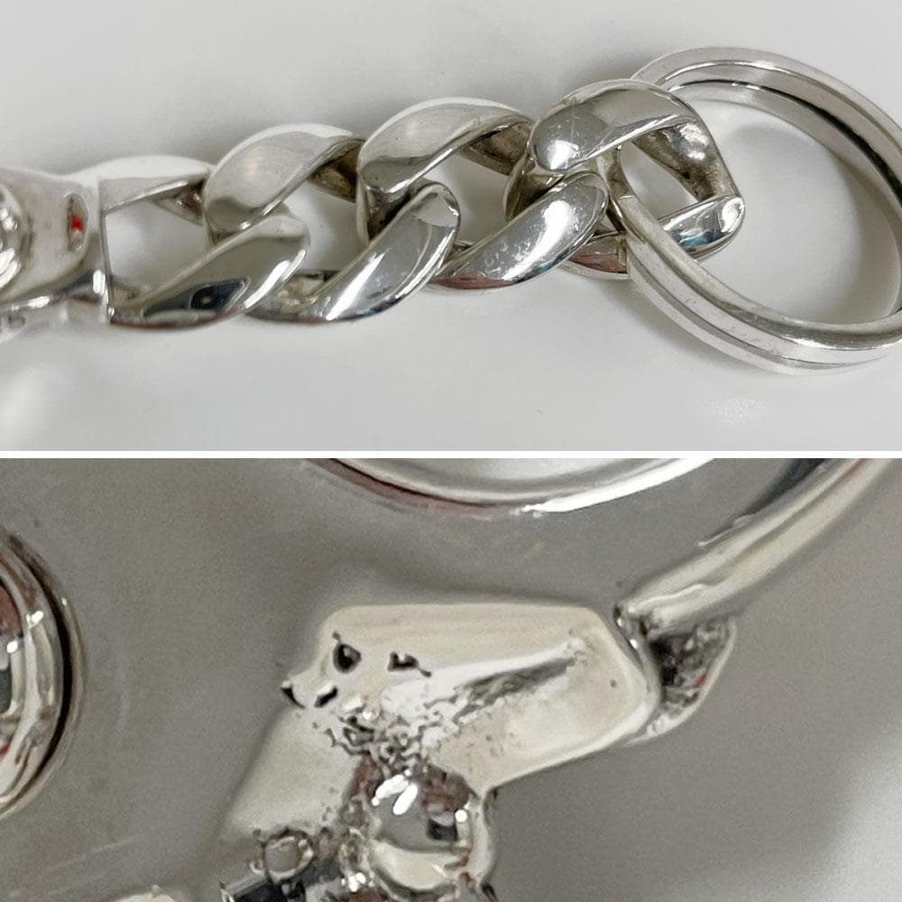 中古　シルバー925　36g　キーチェーン　キーホルダー　キーリング