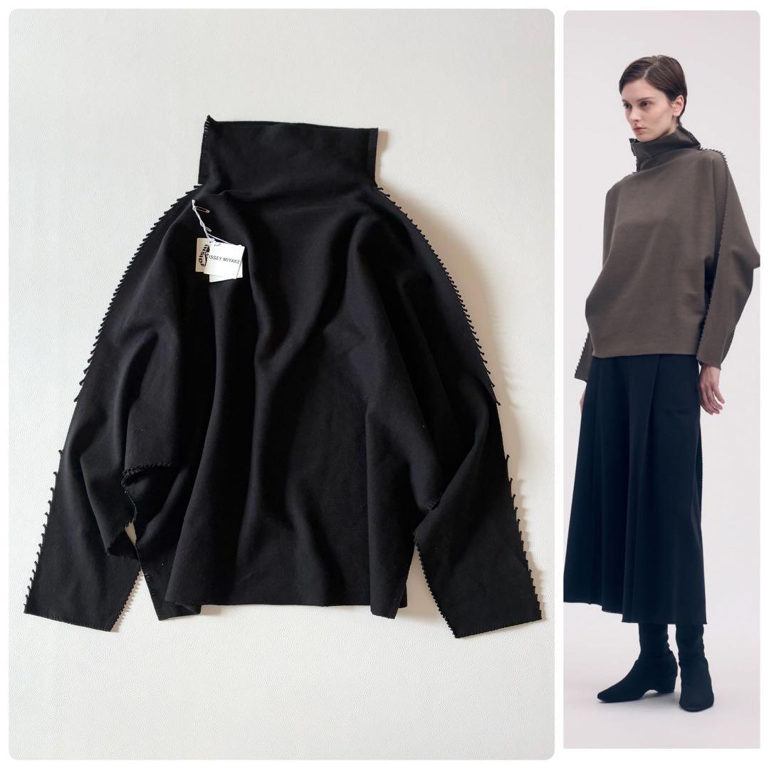 【年末限定価格】未使用タグ付✨イッセイミヤケ　2025年　ハイネックカットソー