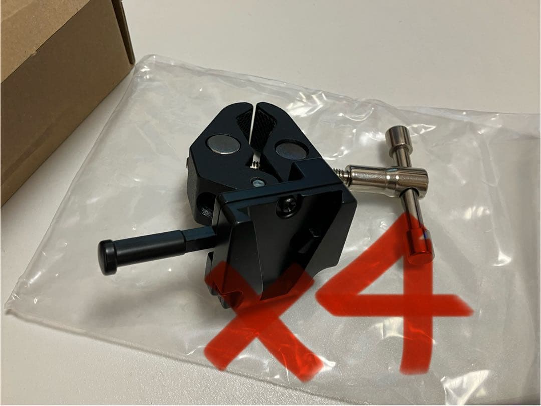 Vマウント　バッテリー　クランプ　撮影　照明　スタンド