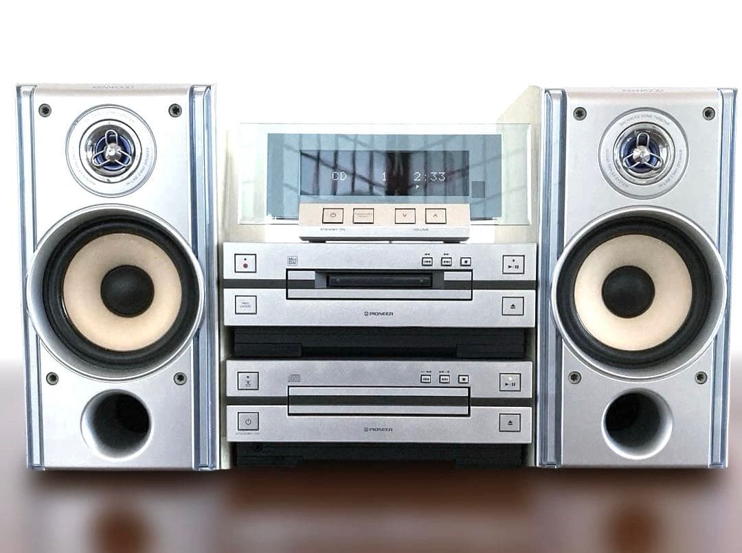 【希少の逸品】Pioneer MD CDミニコンポ　MJーL7/XCーL7