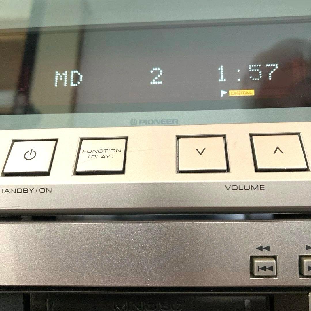 【希少の逸品】Pioneer MD CDミニコンポ　MJーL7/XCーL7