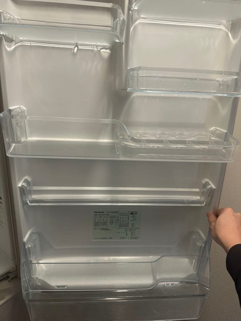 引き取り限定】 5ドア冷蔵庫 426L NR-E437T-N 2012年製