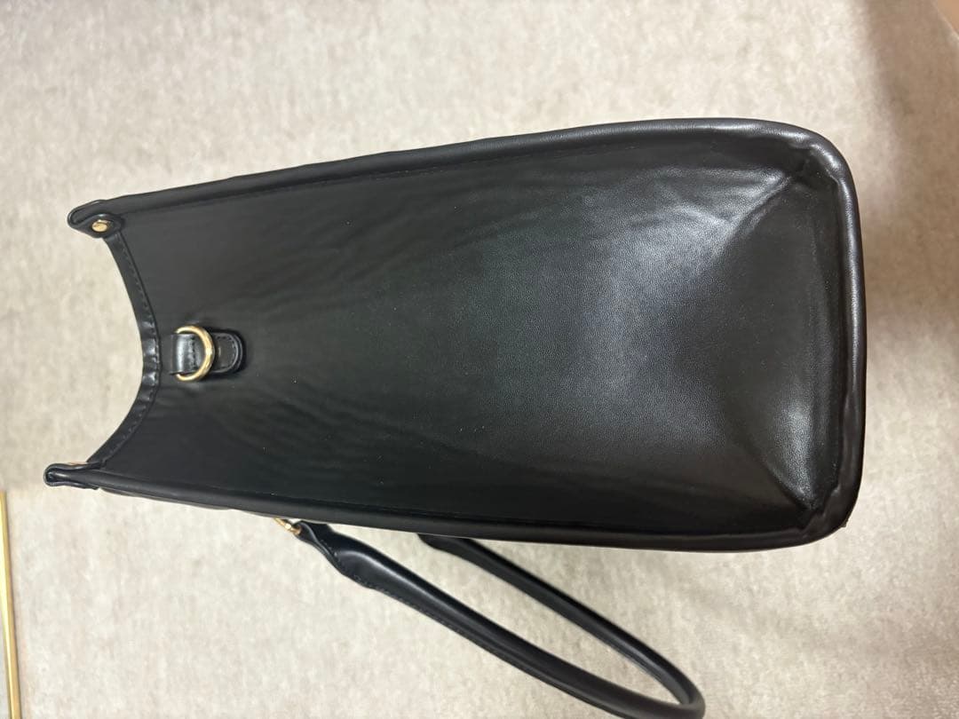 バッグ Rose Muse quilting big tote bag black L