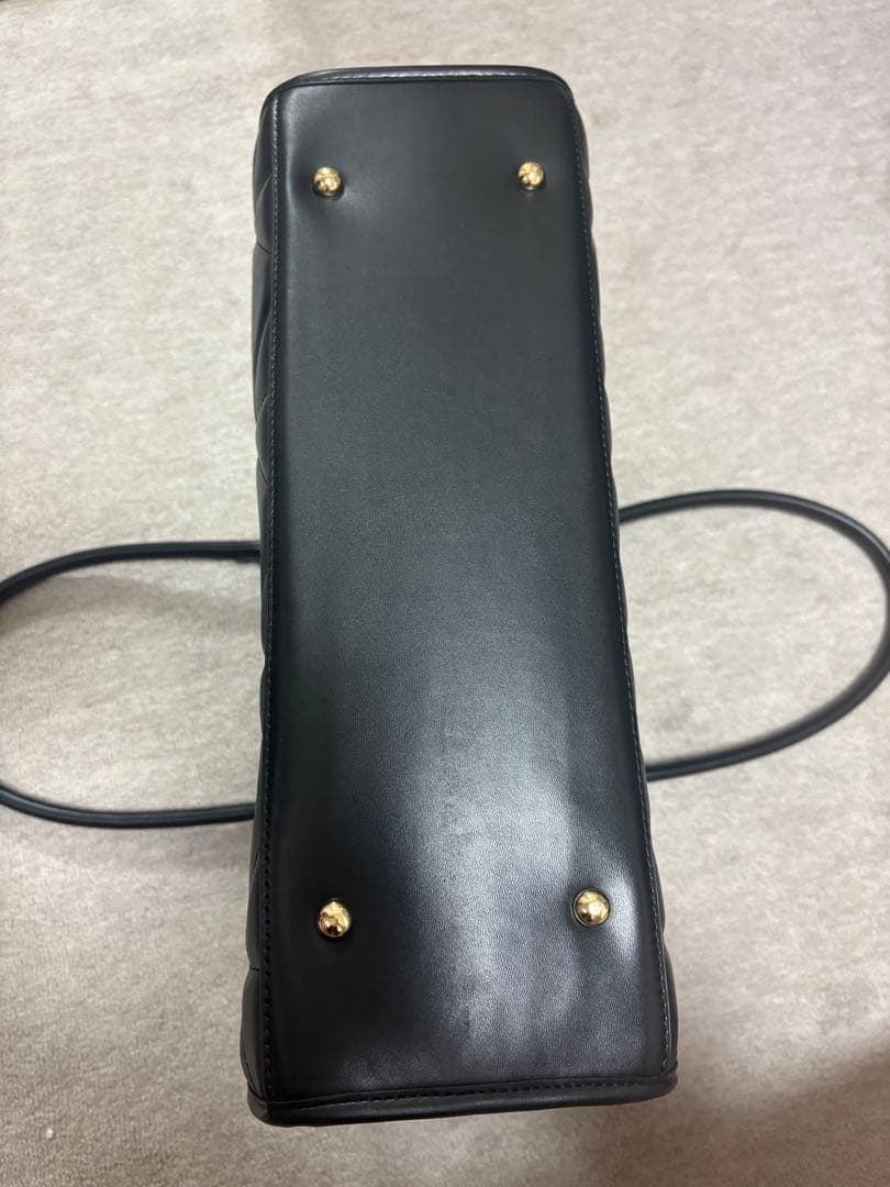 バッグ Rose Muse quilting big tote bag black L