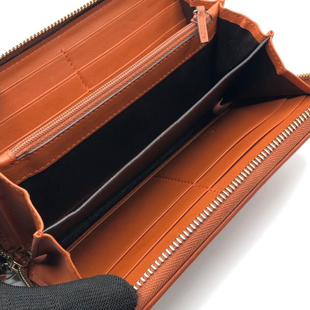 グッチ GG シマ インターロッキング 長財布 ラウンドジップ レザー