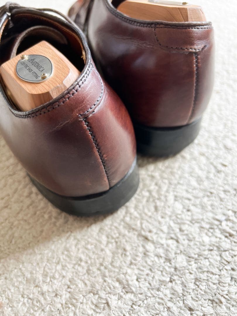 靴 ANATOMICA by Alden V-TIP CALF BROWN 6h