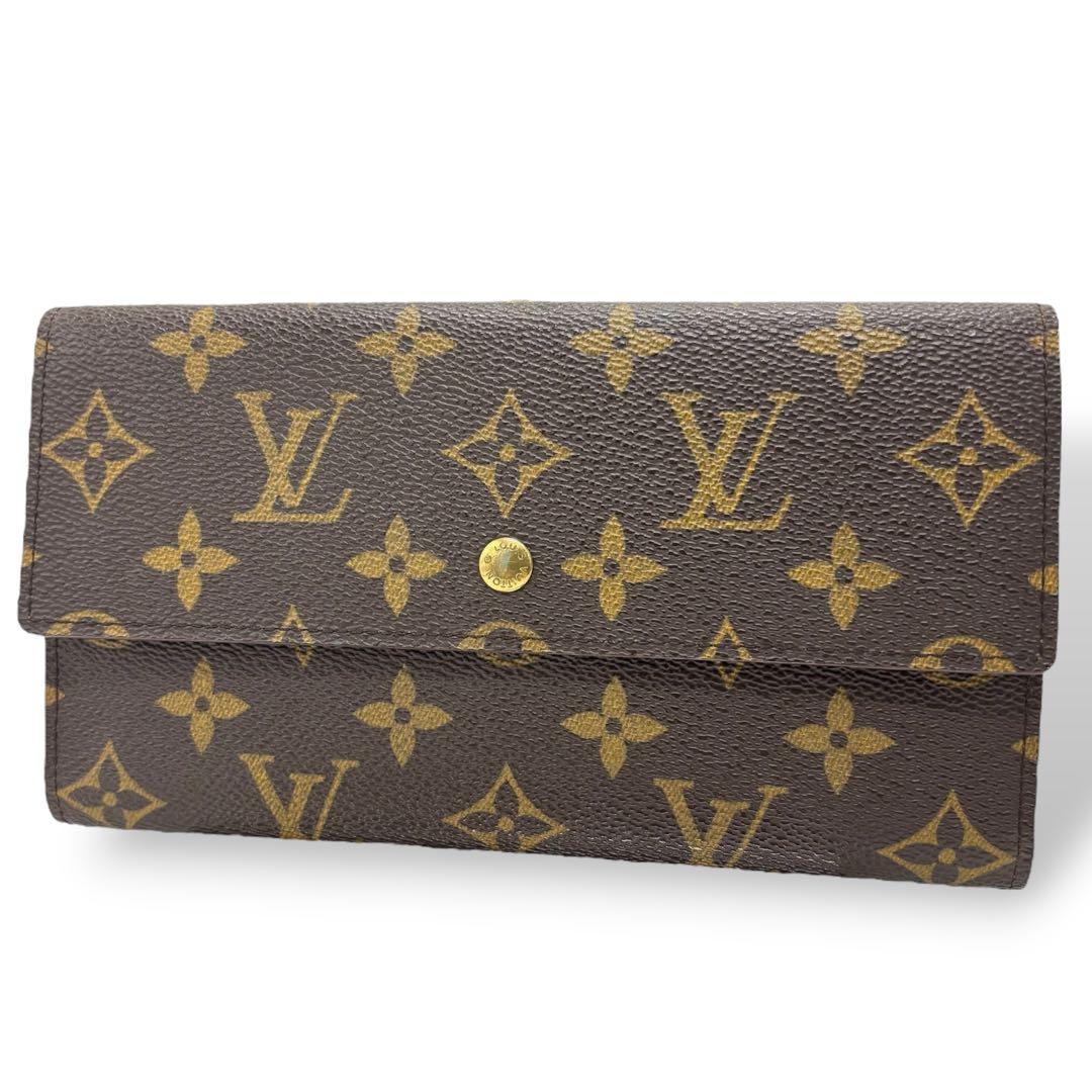 極美品　LOUIS VUITTON ルイヴィトン　長財布　モノグラム　23