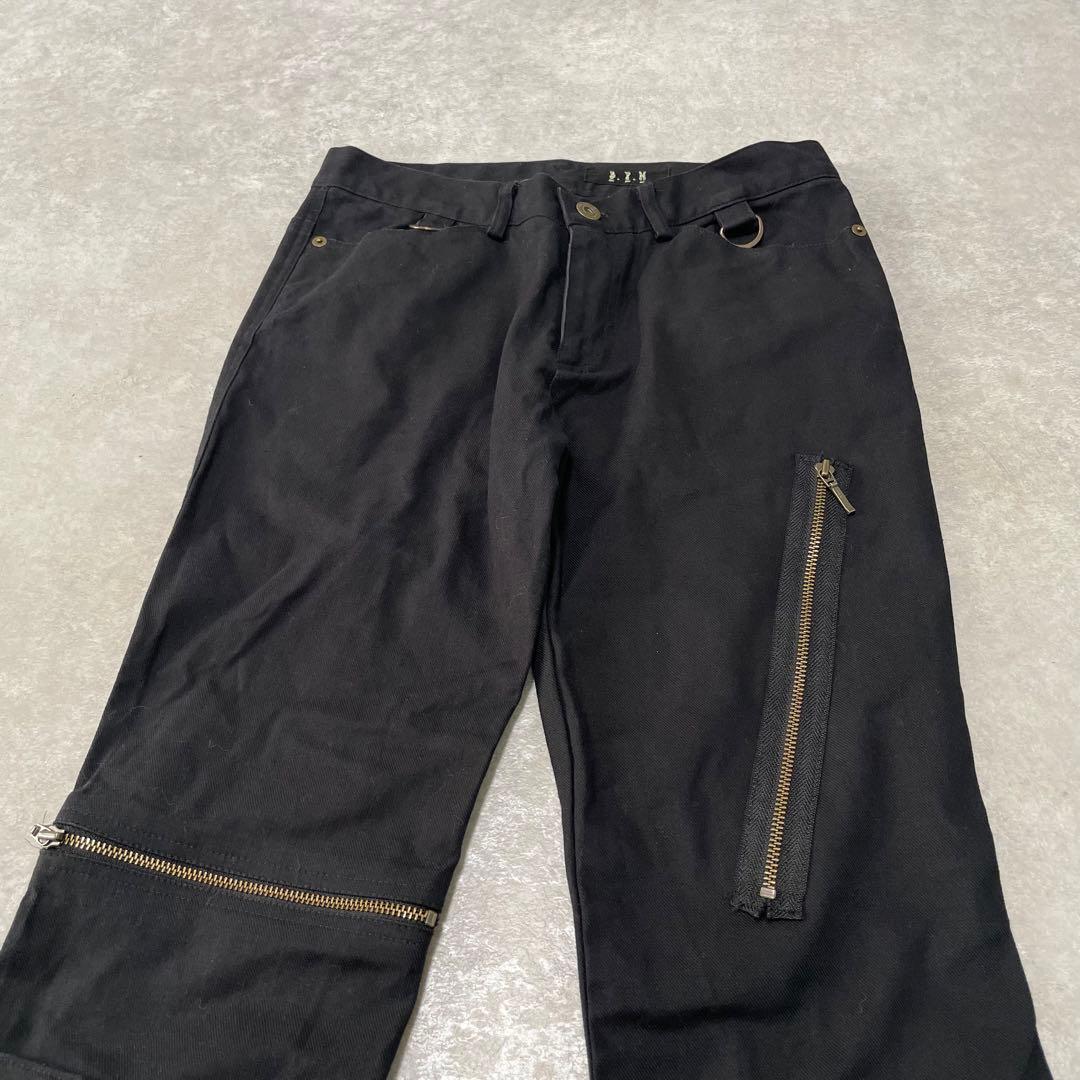 パンツ BLACK PEACE NOW gimmick pants