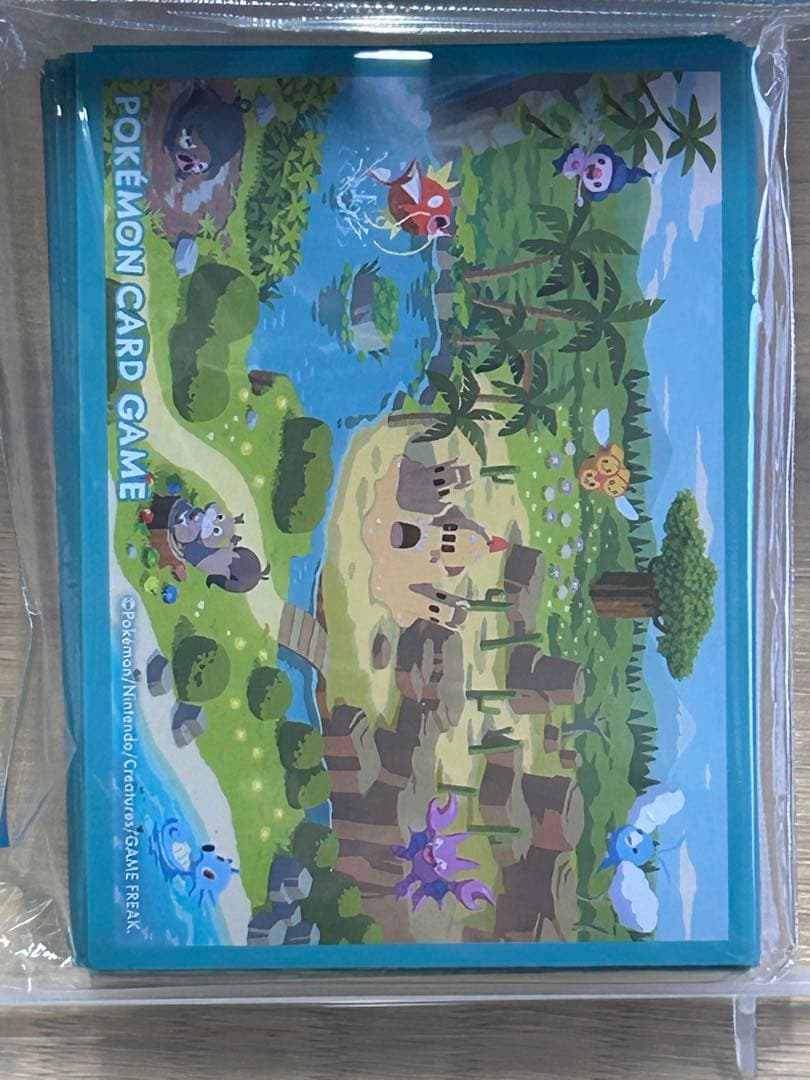 ポケモンカード　デッキシールド　つながるせかい　コイキングプロモ