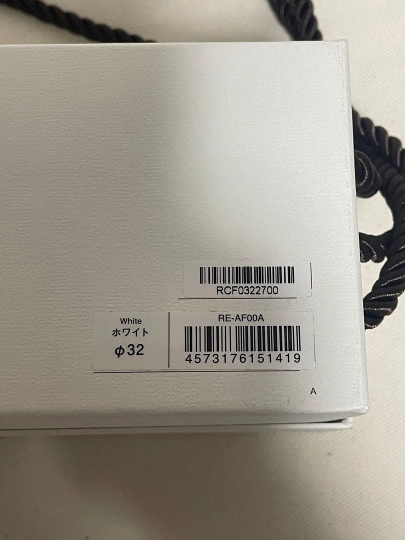 【美品】ReFa リファ カールヘアアイロン ホワイト32mm RE-AF00A