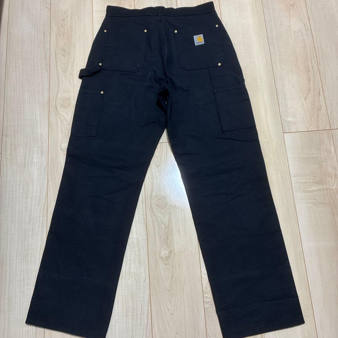 極美品 アメリカ製 carhartt ダブルニーペインターパンツ 30×30