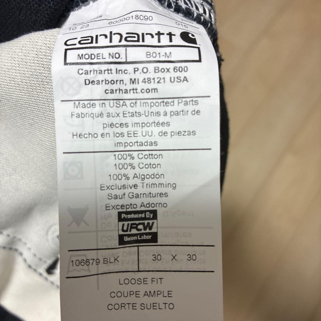極美品 アメリカ製 carhartt ダブルニーペインターパンツ 30×30