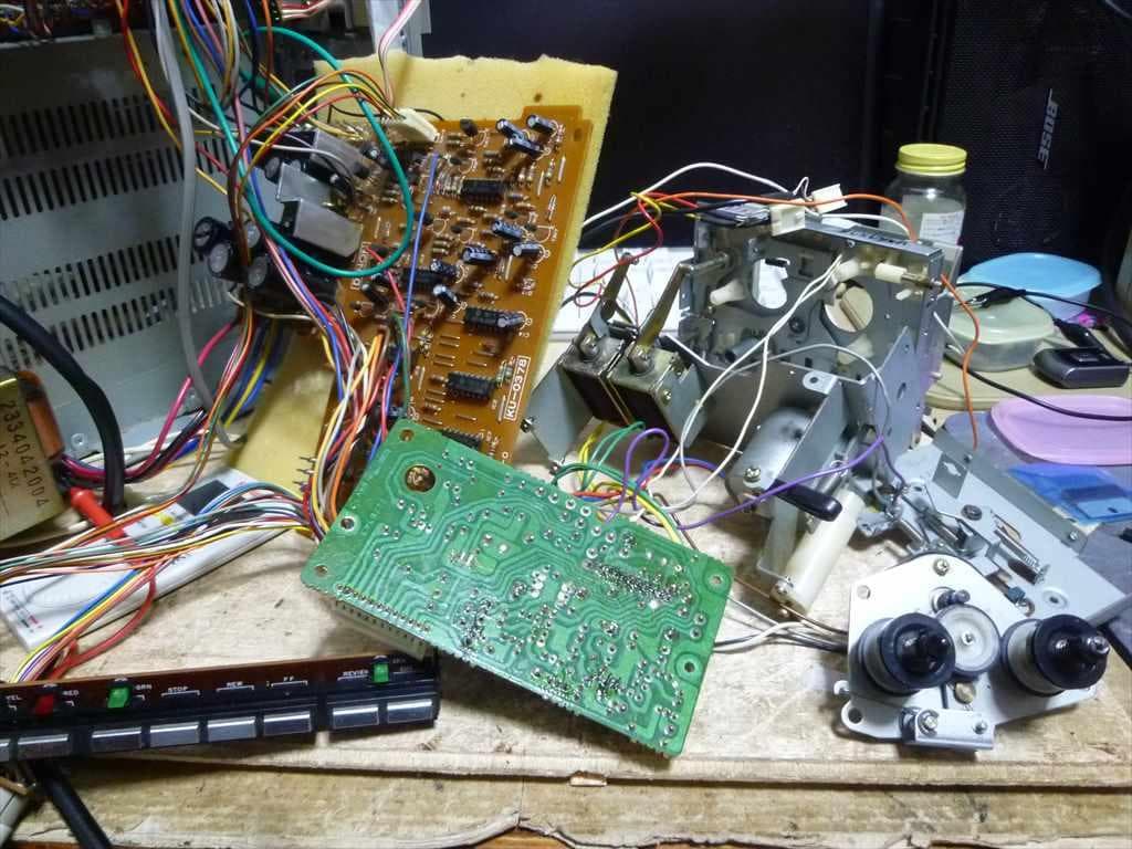 DENON デンオン カセットデッキ TR-F2 修理済 全機能動作確認