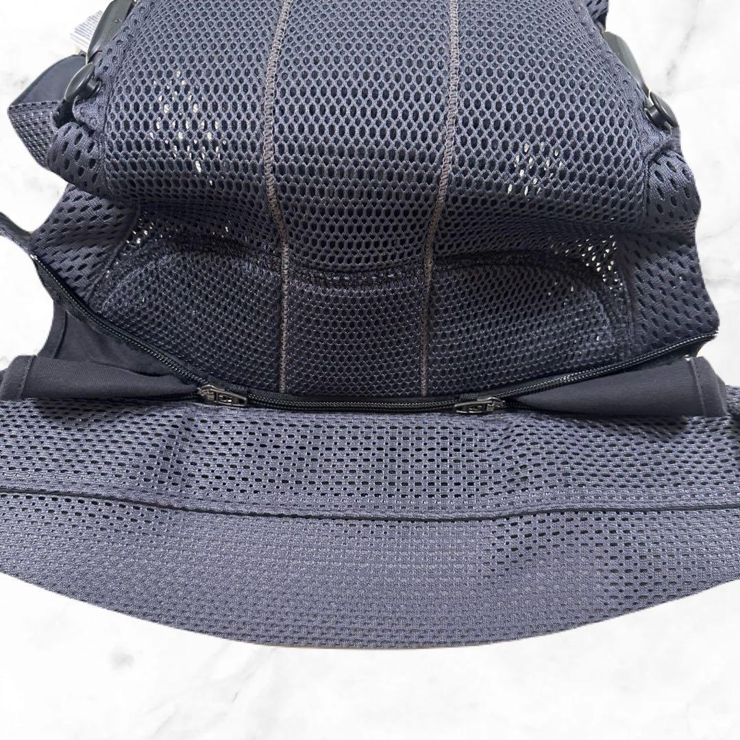 極美品 ベビービョルン ハーモニー 抱っこ紐 ネイビー 腰パット 最上モデル