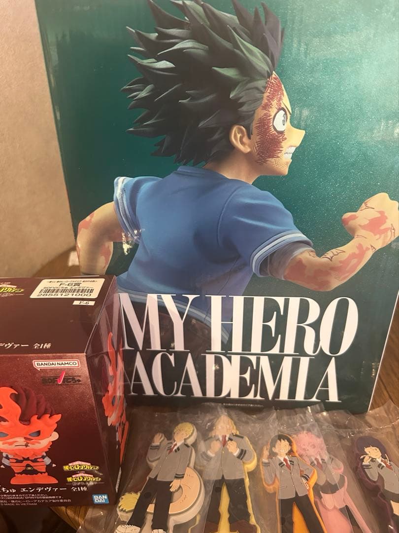 僕のヒーローアカデミア　緑谷出久 フィギュア C賞、F賞、I賞　七点セット