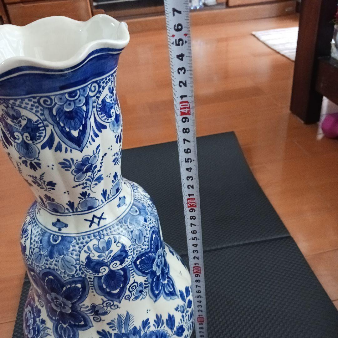 デルフト焼き　RAM 印　花瓶　オランダ製