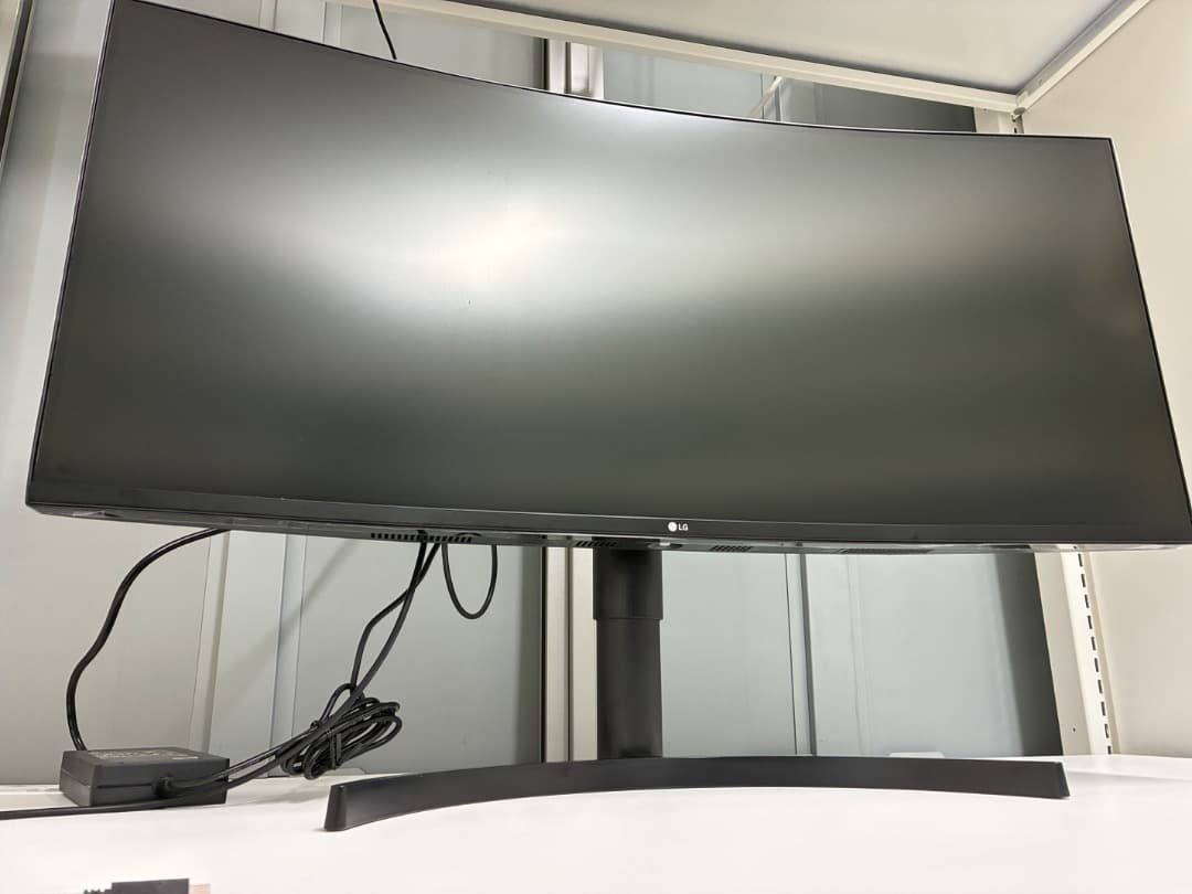 値下げ！【美品格安】LGモニター35インチ 曲面ウルトラワイド6/14まで販売