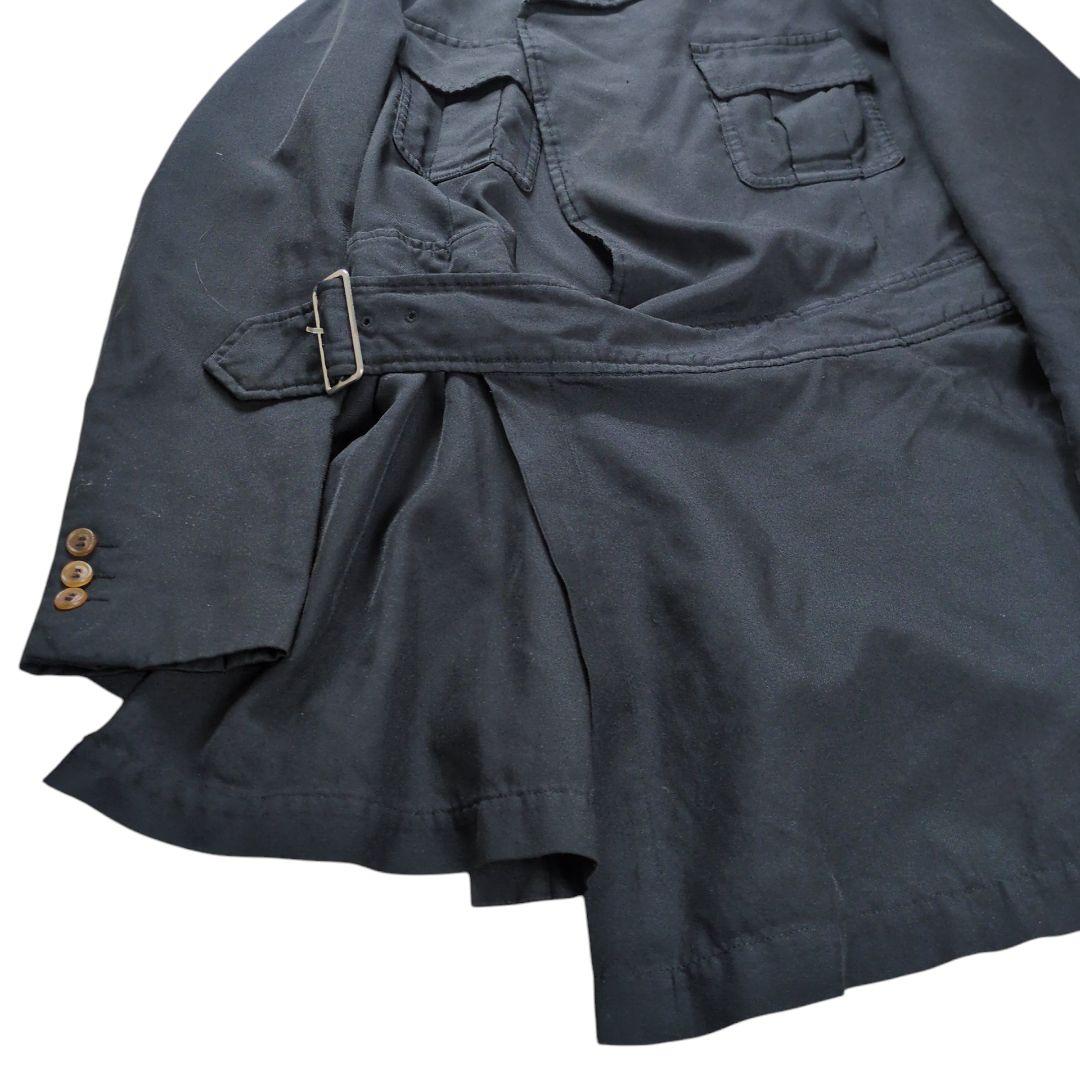 【希少】コムデギャルソン コムコム ポリ縮 ベルテッド プリーツジャケット