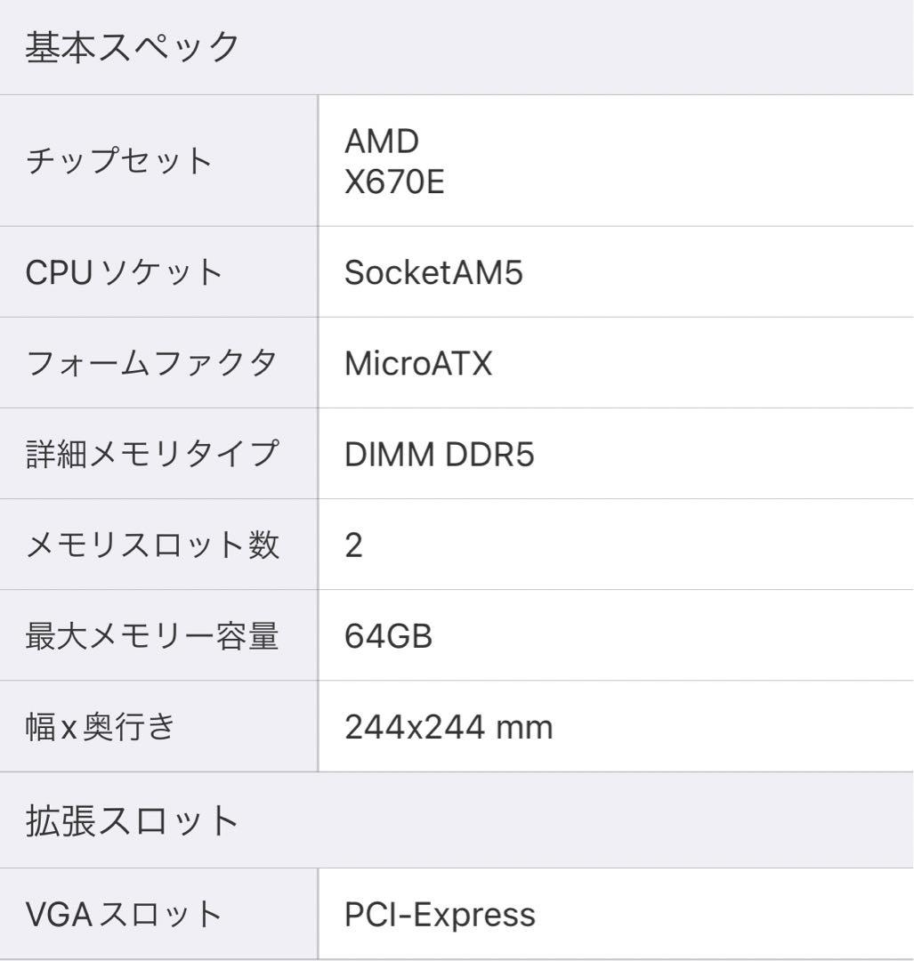 【新品】ASUS ROG CROSSHAIR X670E GENE