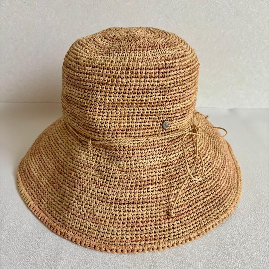 【美品】【ヘレンカミンスキー】ラフィアハット プロバンス12 麦わら帽子