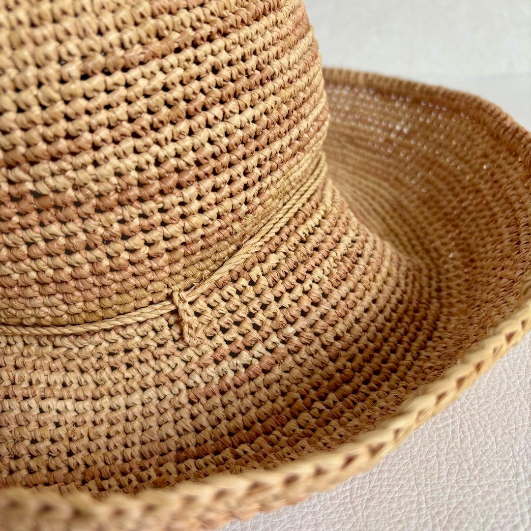 【美品】【ヘレンカミンスキー】ラフィアハット プロバンス12 麦わら帽子