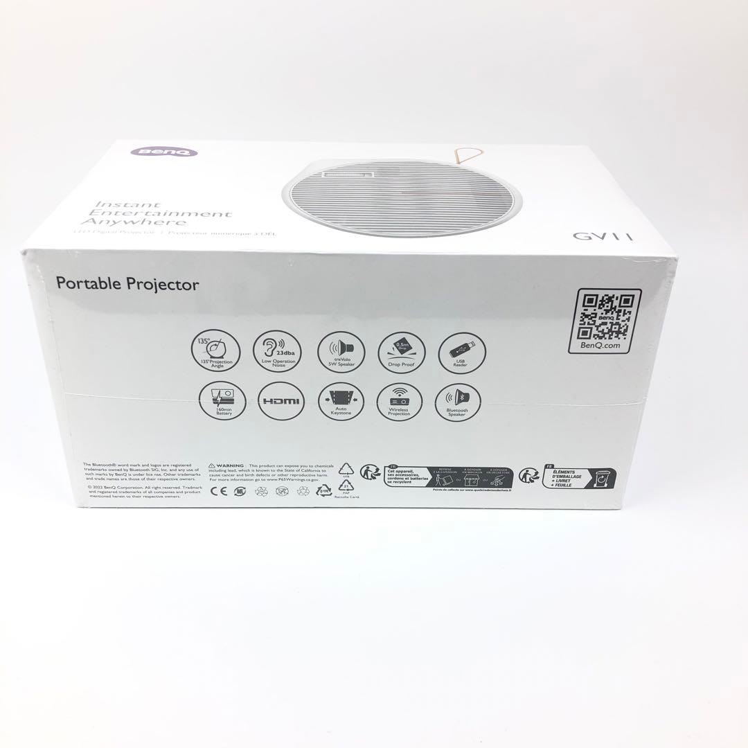 【新品】BenQ モバイルプロジェクター GV11／200ANSIルーメン