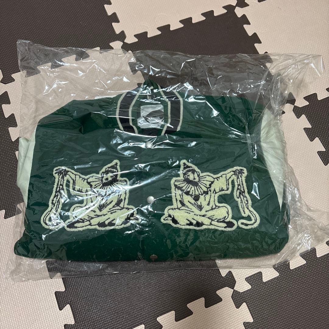 新品未使用 Basketcase JKT 緑色スタジャン