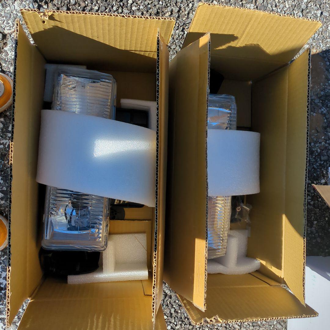 開封、検品のみ！シボレーアストロ ヘッドライトセット 左右