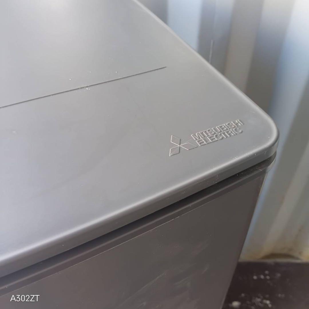 A271★2022年製★三菱電機　冷蔵庫　グレー　自動霜取り　一人暮らし