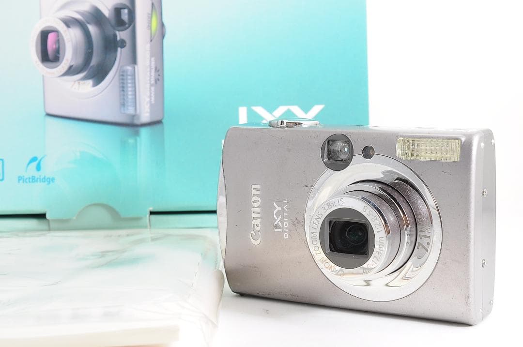 箱付 CANON IXY DIGITAL 900IS デジタルカメラ @4505