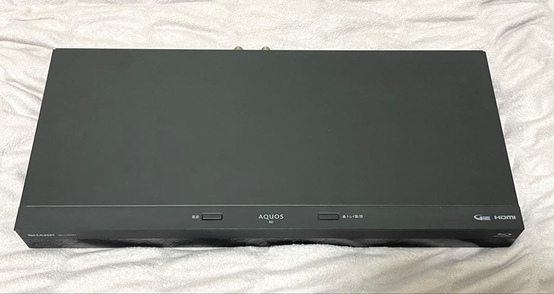 美品✨SHARP AQUOS ブルーレイ・ディスクレコーダー 2B-C10CW1
