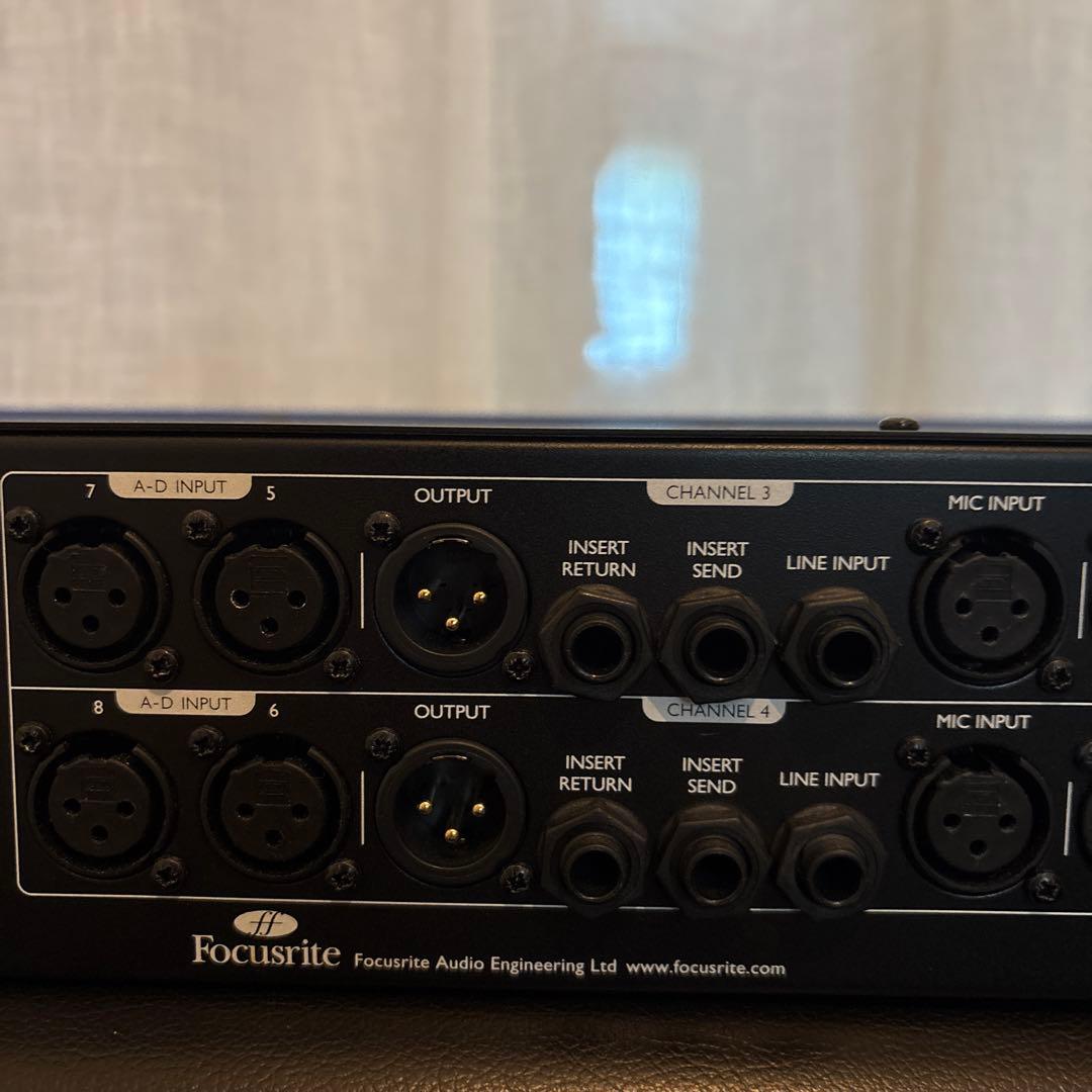 【美品】 FOCUSRITE ISA428 MKII 4chマイクプリアンプ