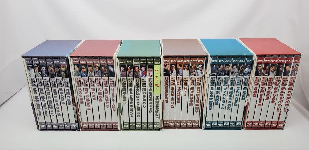 松竹新喜劇　藤山寛美 十八番箱 壱〜六巻6枚組全セットDVD-BOX