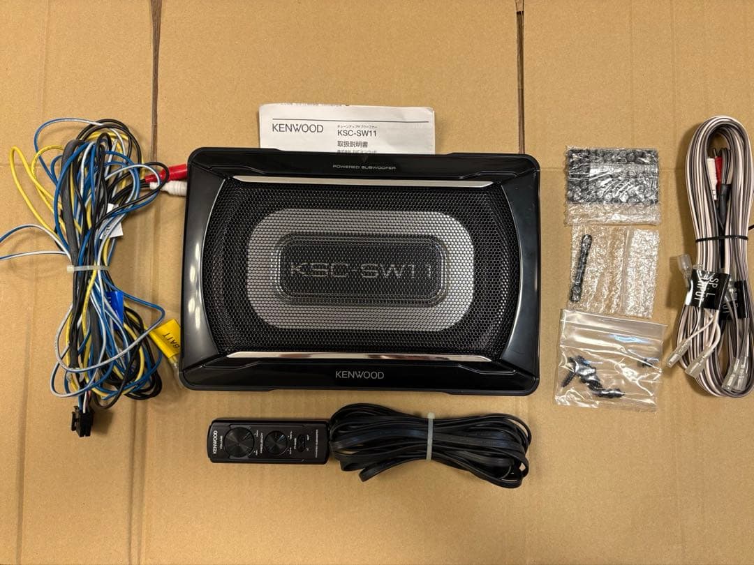 KENWOOD(ケンウッド)置型サブウーファー KSC-SW11
