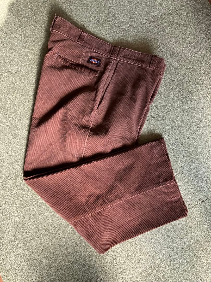 80s Dickies コーデュロイパンツ ビンテージ タロンジップ USA製