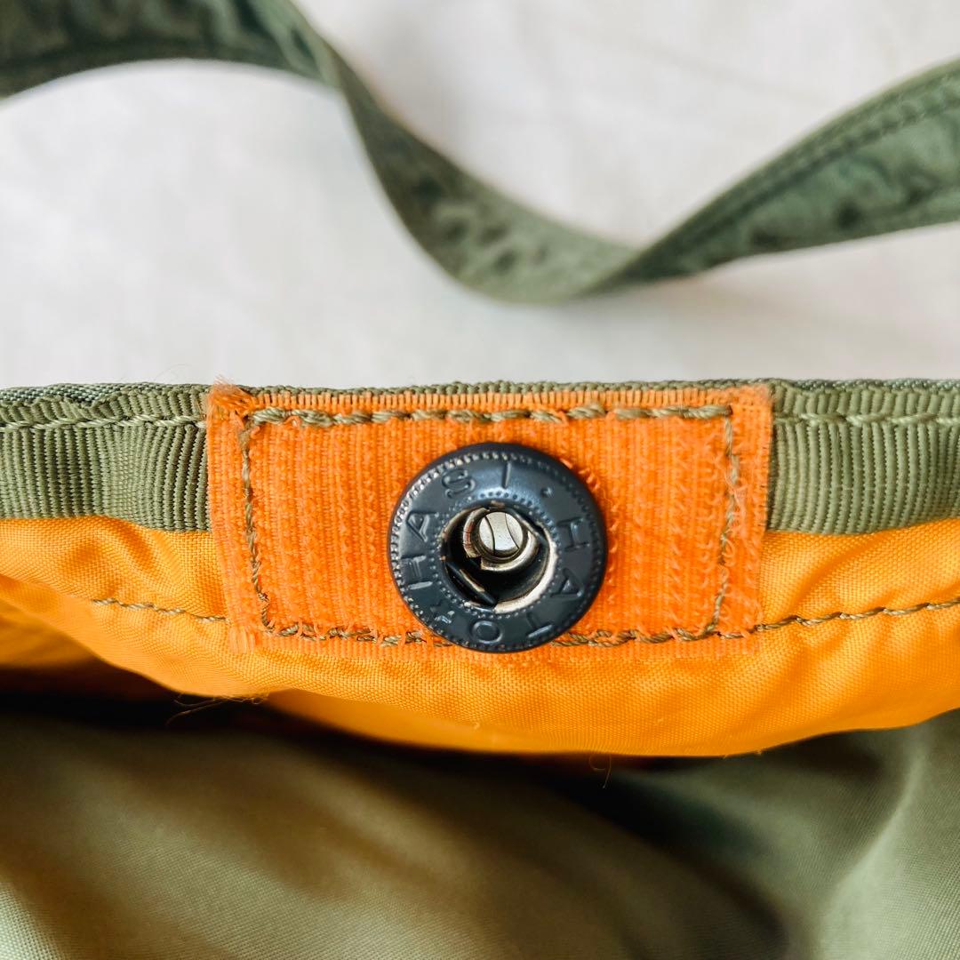 ポーターPORTERタンカーLミニボストン緑ダッフルバッグ 廃盤モデル吉田カバン