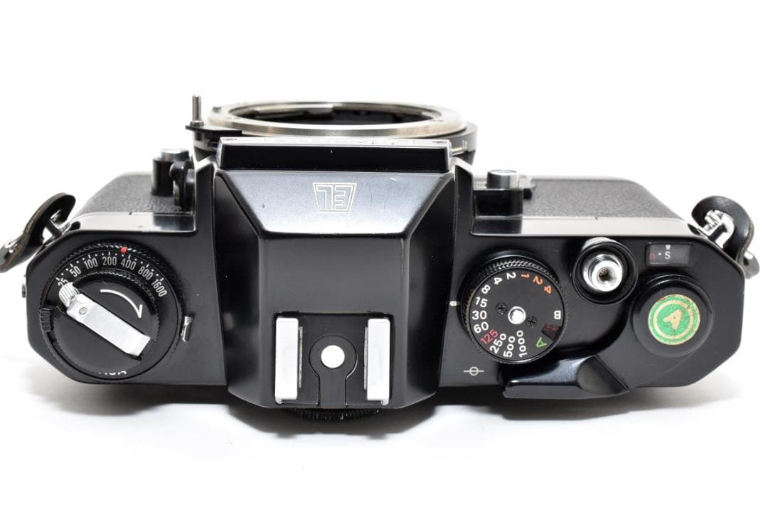 美品 NIKON Nikomat EL ブラック モルト新品交換済 H302