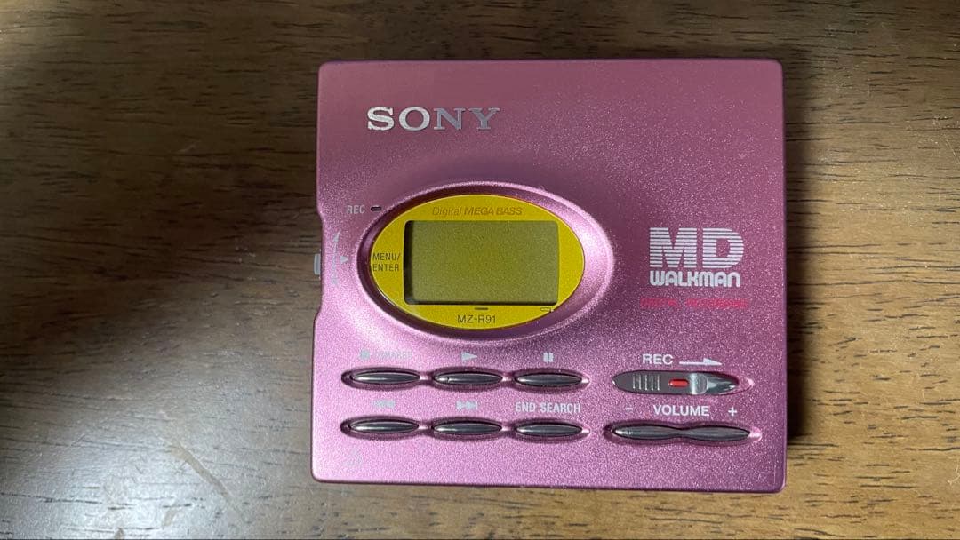 【動作確認済】　SONY MZ-R91 ポータブルMDプレーヤー / レコーダー
