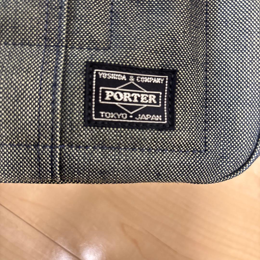 PORTER ポーター　吉田カバン ミニボストンバッグ デニム