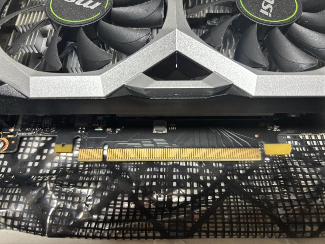 【中古】MSI GeForce GTX 1650 VENTUS XS 4G