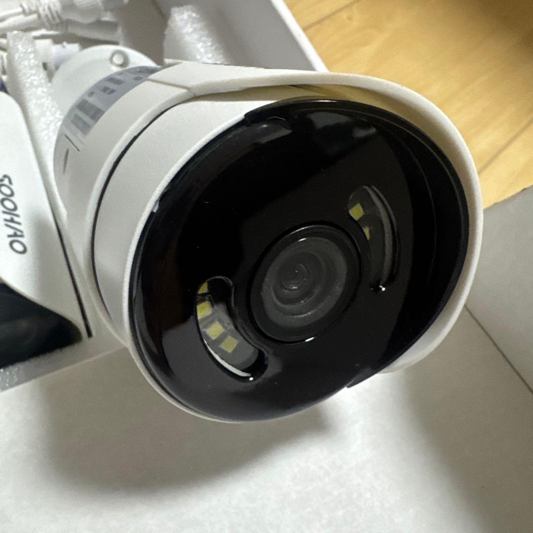 SOOHAO 防犯カメラ ワイヤレス 屋外 4台セット