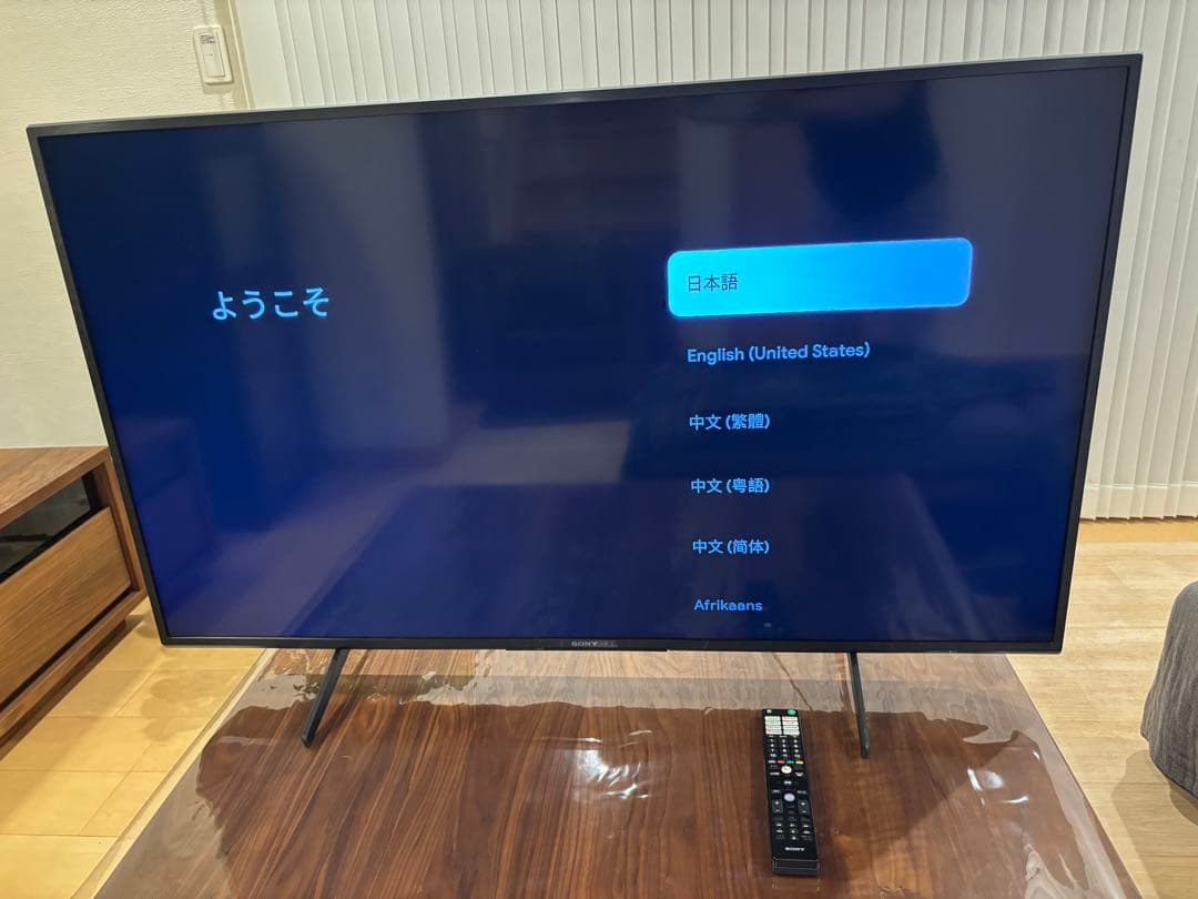 ソニー 50V型 4K 液晶 テレビ ブラビア